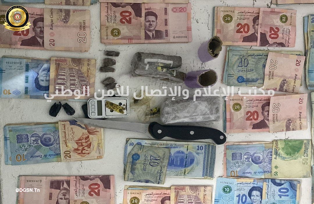 جرجيس/ كوكايين وزطلة بحوزة مروج أطاح به الأمن