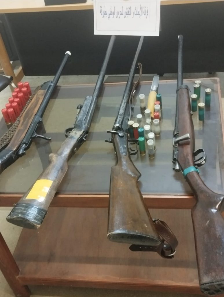 جندوبة.. إيقاف 80 متفش عنه وحجز بنادق صيد