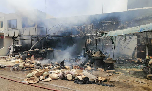 حريق سوق الحنة بقابس/ اجتماع هام اليوم وسيناريو حريق 2022 على الطاولة (تصريح لـ”تونس الان”)