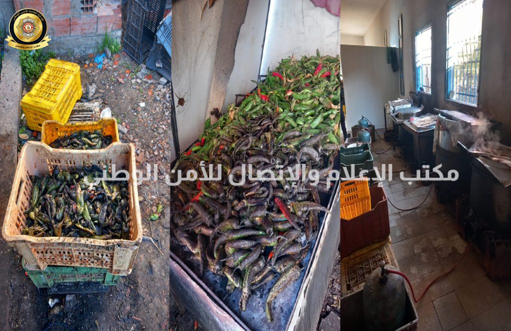 رادس..الكشف عن مخزن لاعداد سلاطة مشوية في ظروف غير صحية