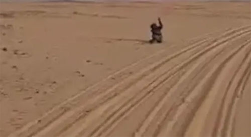 مشهد يبكي الحجر/ سودانيون ينجون من موت محقق (فيديو)