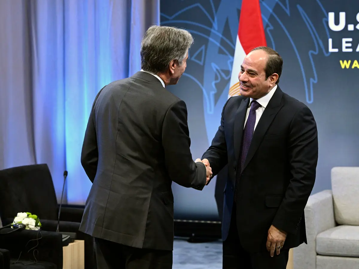 هذا ما جاء في لقاء السيسي ببلينكن بخصوص غـ.ز.ة