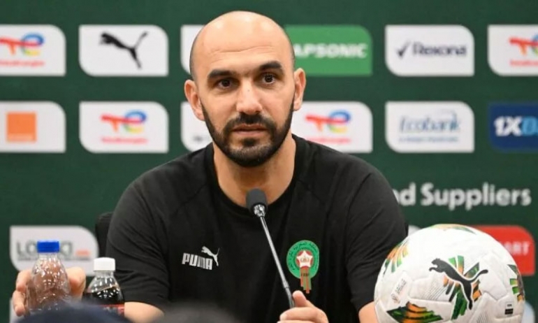 وليد الركراكي: أتحمل مسؤولية خروج المغرب من كأس إفريقيا وليد الركراكي: أتحمل مسؤولية خروج المغرب من كأس إفريقيا