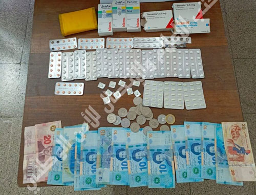 العاصمة/ حجز أكثر من 200 قرص مخدر!!