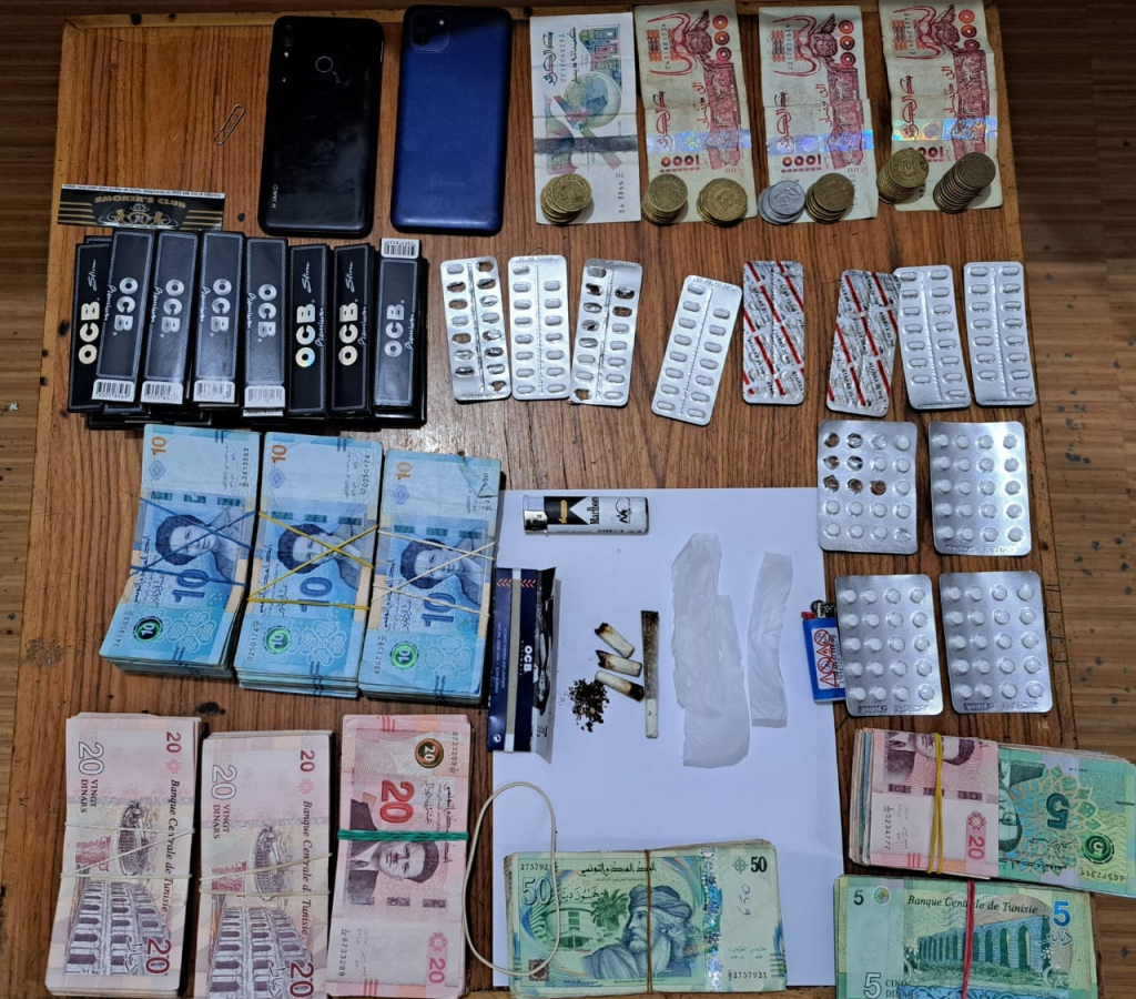 في 3 ولايات/ تفكيك شبكات ترويج اقراص مخدرة ومحجوزات بالجملة