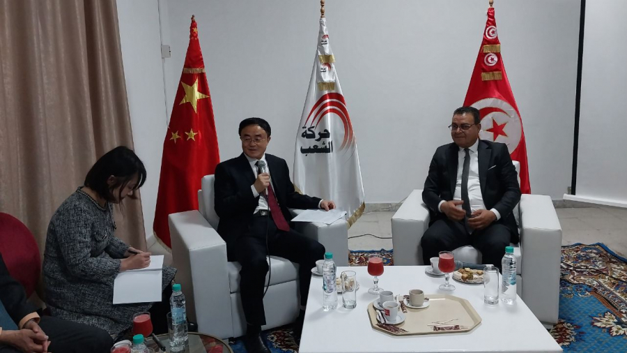 حركة الشعب تطلب من الصين دعم فلسطين مقابل اعتراف بحقها في تايوان!!.. الحقيقة يوضحها رئيس الوفد لـتونس الان