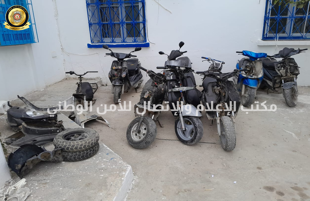 ماطر/ الإطاحة بعصابة مختصة في سرقة الدراجات النارية