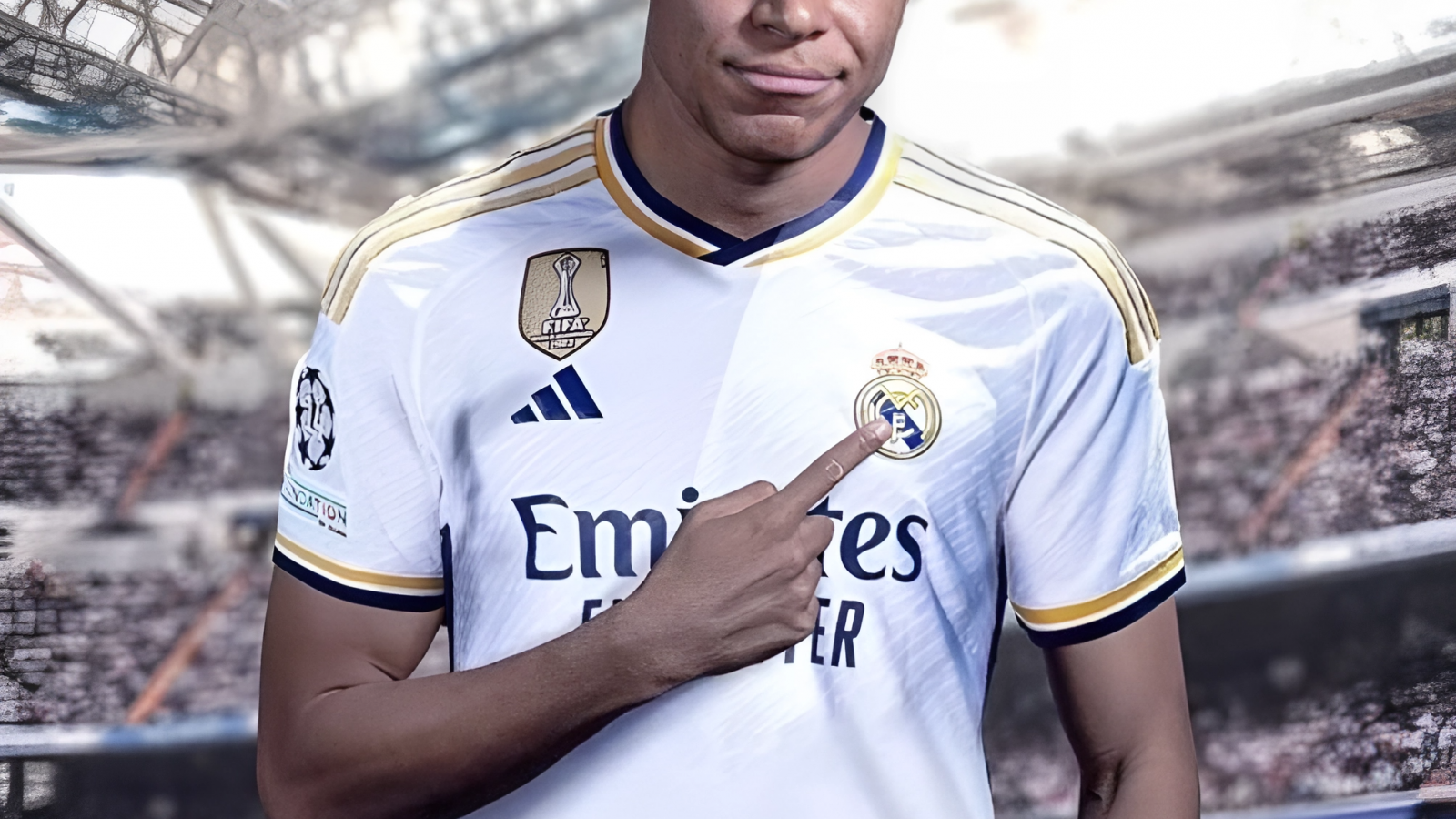 مبابي يوقع على انضمامه لريال مدريد مبابي يوقع على انضمامه لريال مدريد