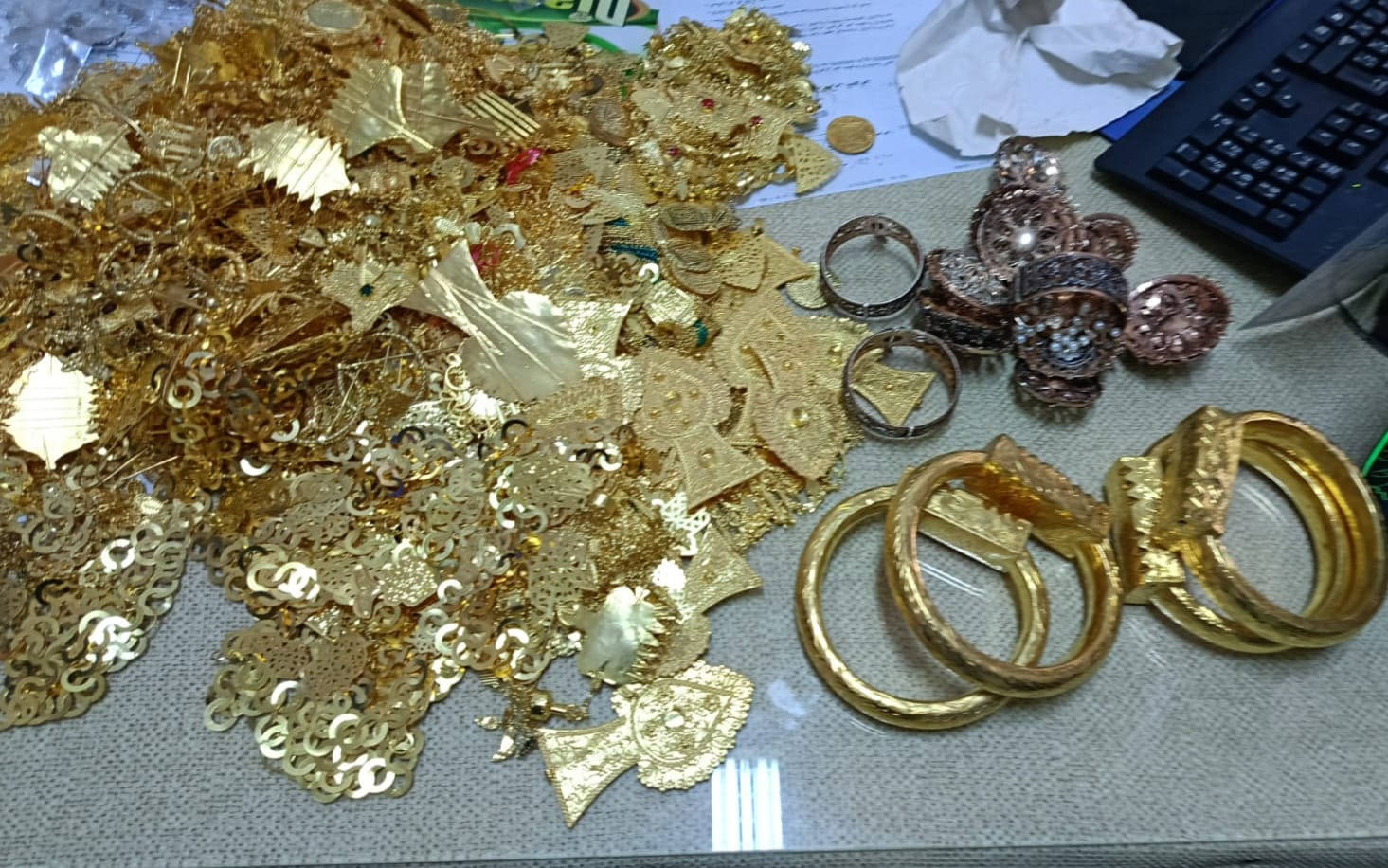 المهدية/ حجز كيلوغرامات من المصوغ (صور)