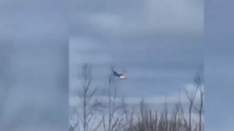 روسيا/ تحطم طائرة ومقتل كل طاقمها