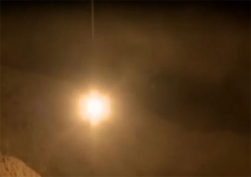 إيران تبدأ هجومها على إسرائيل بعشرات الطائرات المسيرة (فيديو)