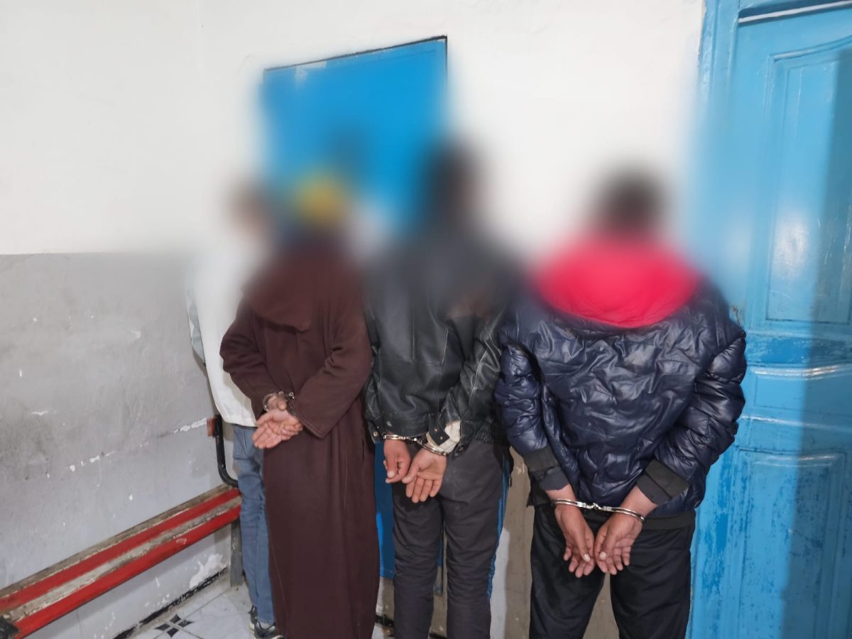 سبيطلة/ حجز مواد مخدرة والاحتفاظ ب4 مروجين