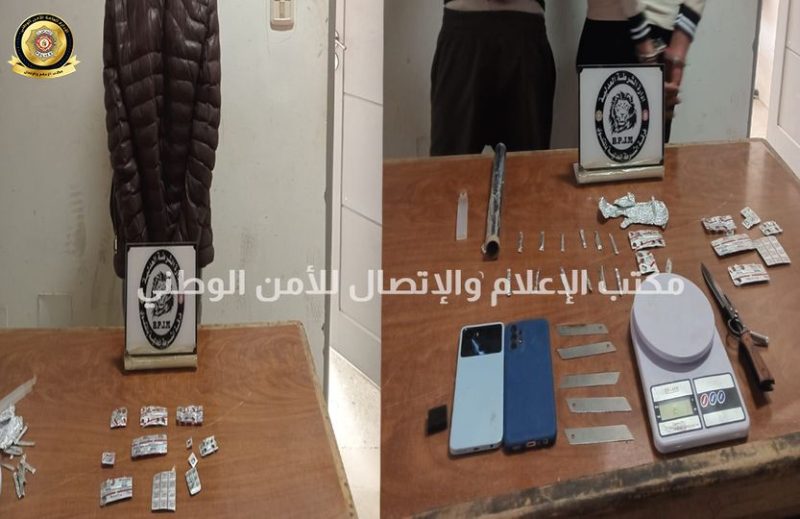 المتلوي.. الإطاحة بثلاثة مروجي مخدرات