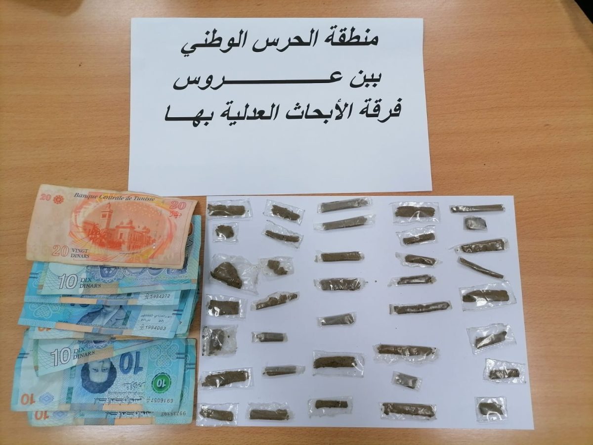 بن عروس/ ايقاف 4 مروجي مخدرات بينهم فتاة