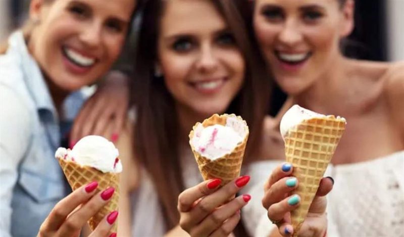 منع الآيس كريم
