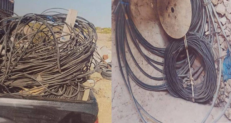 نابل/ ضبط 4 أشخاص بصدد سرقة أسلاك نحاسية من شركة عمومية