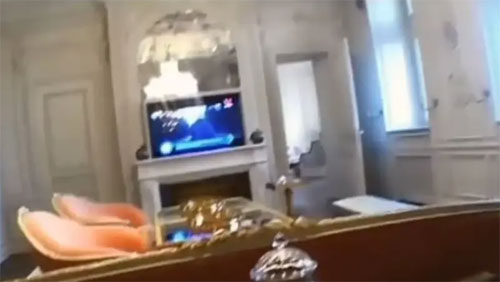 بكاميرا خفية/ شاهد فيديو لقصر بوتين “المذهل”