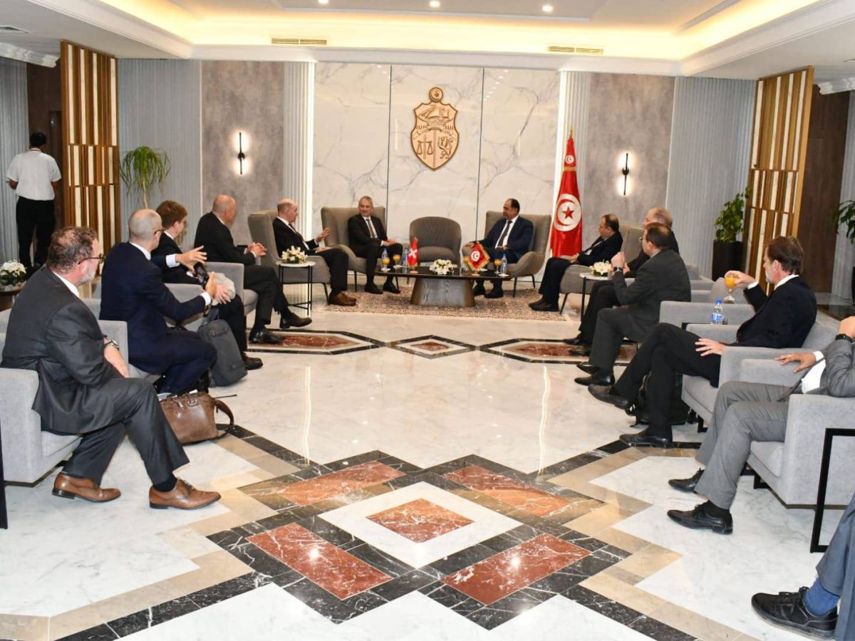 وزير الدّاخلية يستقبل المستشار السويسري المكلف بالعدل والشرطة
