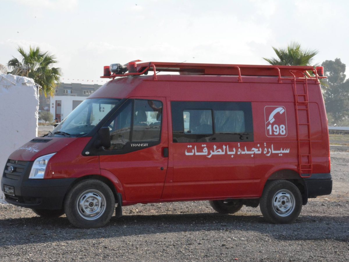 الكاف/ وفاة شابين وإصابة اخرين في حادث
