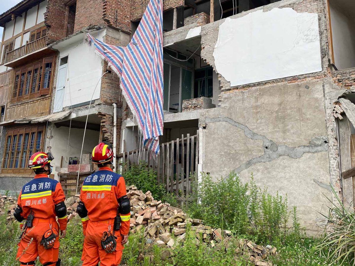 زلزال قوي يضرب في الصين