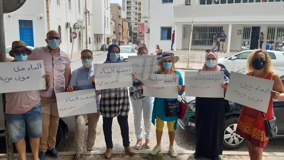 سوسة/ العطش يُجبر الاهالي على الاحتجاج (تصريح لـ”تونس الان”)