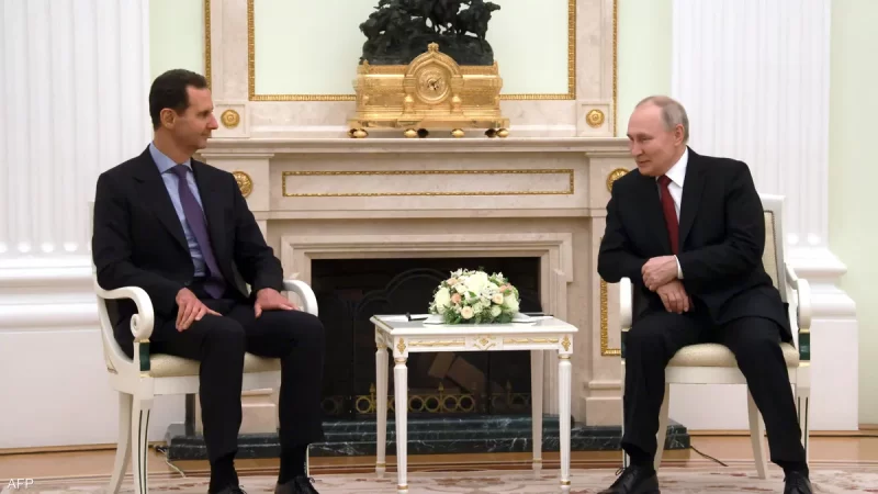 بوتين يجتمع مع بشار الأسد في موسكو