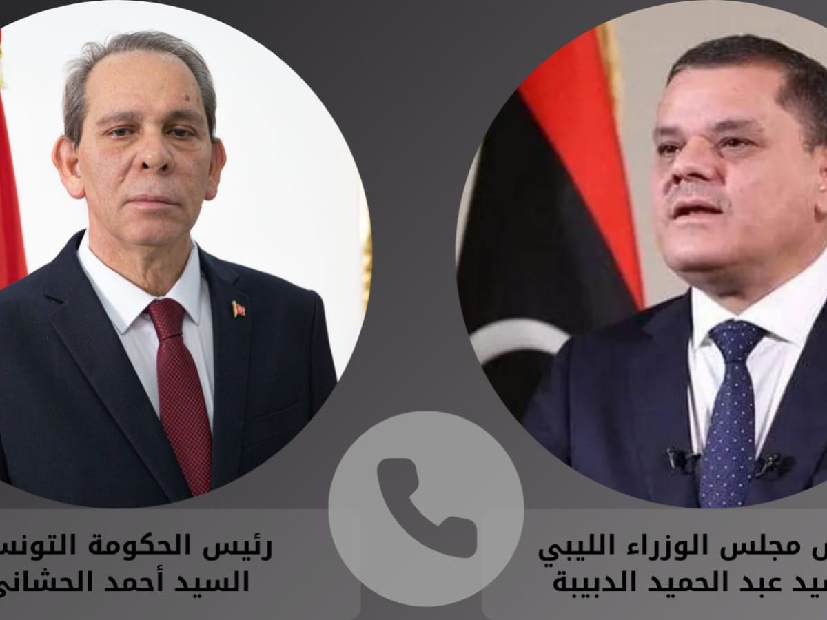 الدبيبة يهاتف الحشاني