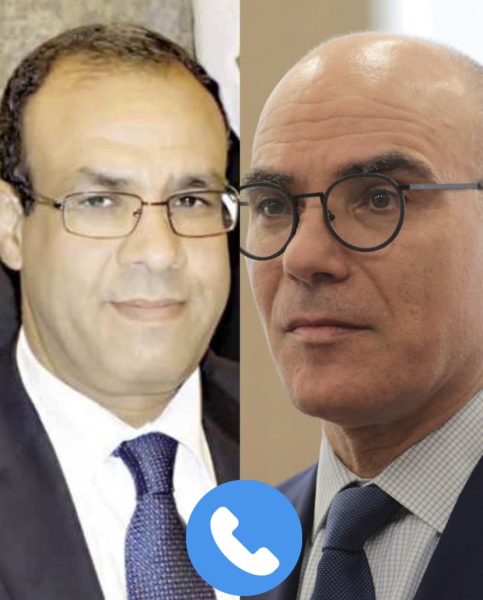 عمّار يهاتف وزير الخارجية المصري الجديد