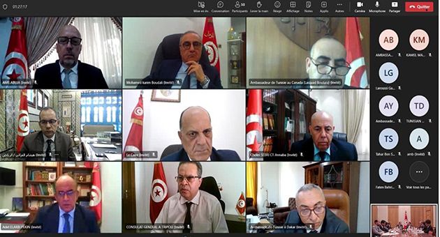 الرئاسية/ لقاء بين رؤساء البعثات الدبلوماسية وهيئة الانتخابات