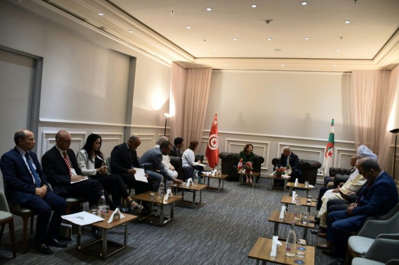 وزيرة الصناعة تستقبل رئيس المجلس الوطني الجزائري