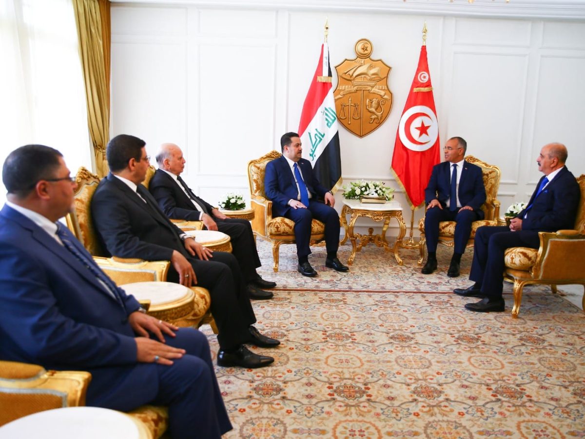 رئيس الحكومة يستقبل رئيس مجلس الوزراء العراقي