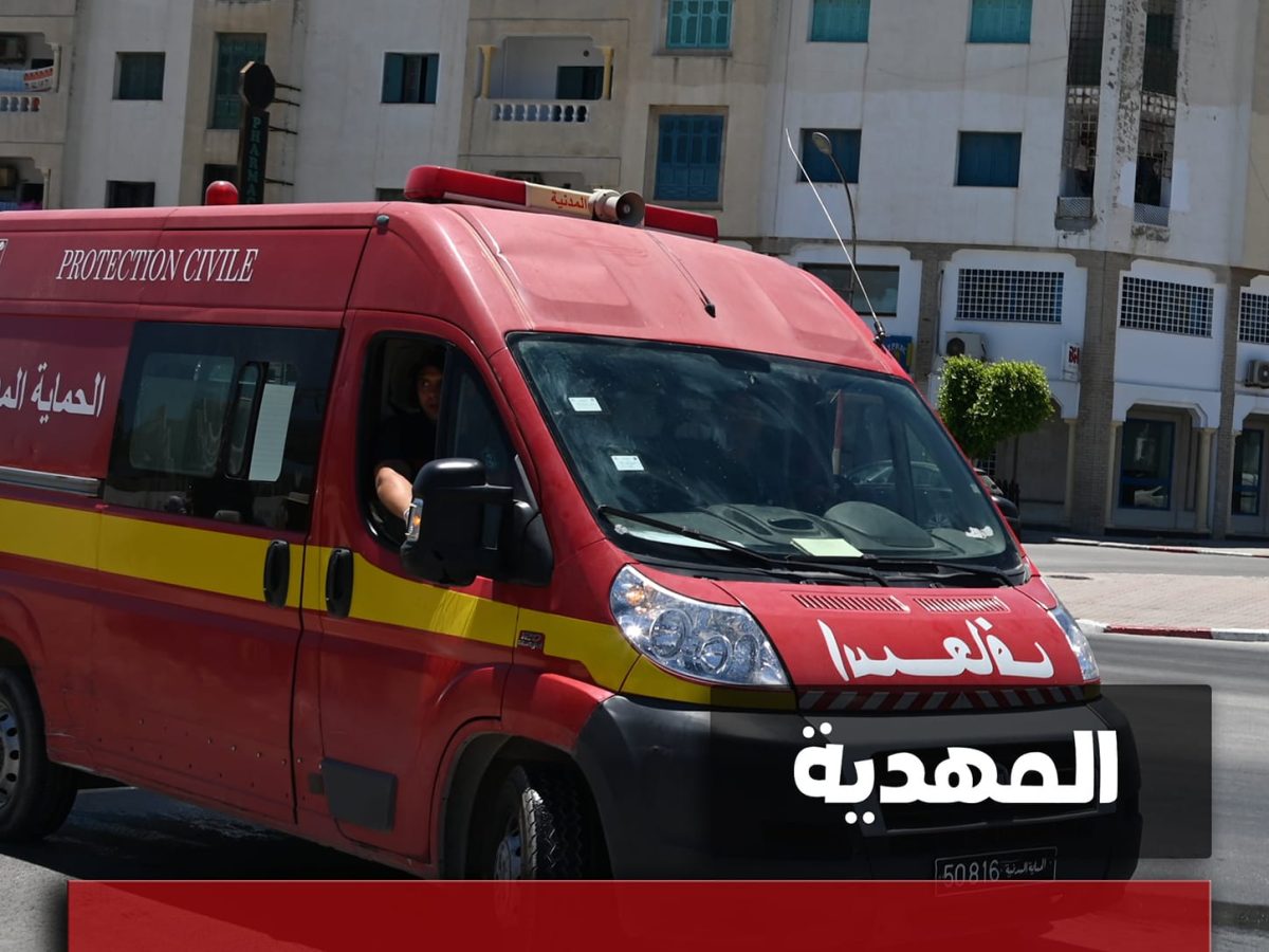 المهدية/ مصرع ثمانينية في اصطدام سيارة بعربة مجرورة