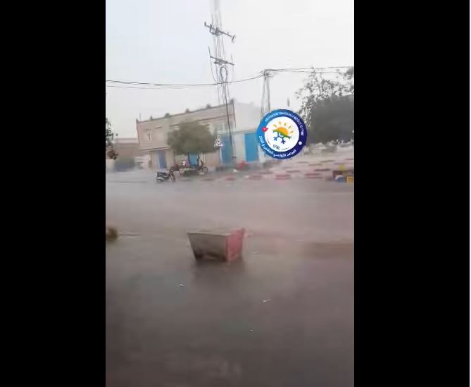 فيديوهات/ أمطار غزيرة ببعض ولايات الجمهورية