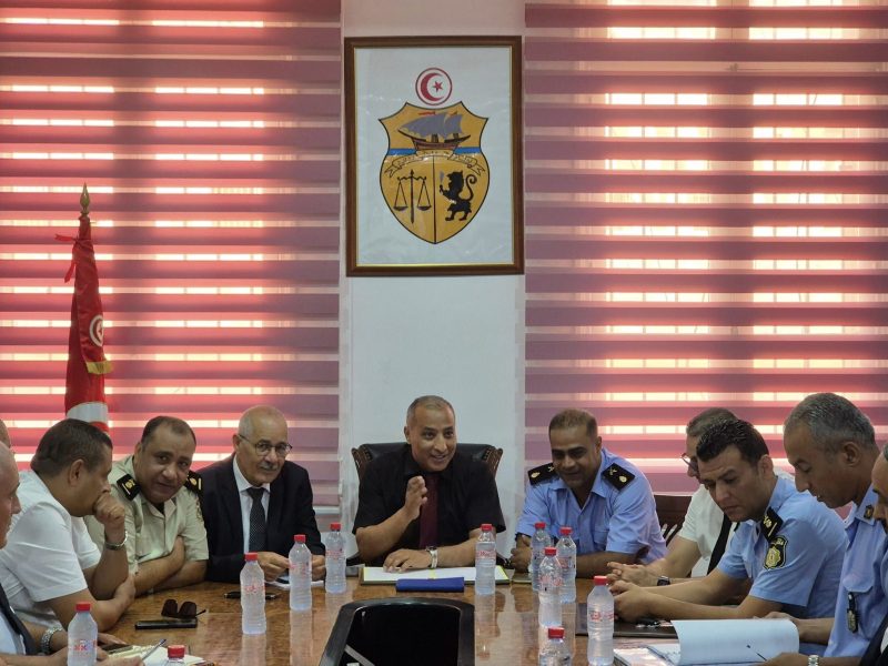 صفاقس اجتماع لجنة مجابهة الكوارث