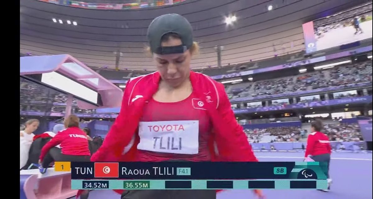 الالعاب البرالمبية/ الذهبية الثانية لروعة التليلي