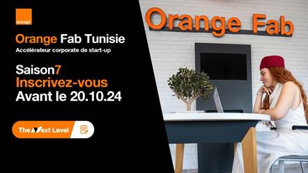 فتح باب الترشحات لبرنامج Orange Fab Tunisie فتح باب الترشحات لبرنامج Orange Fab Tunisie