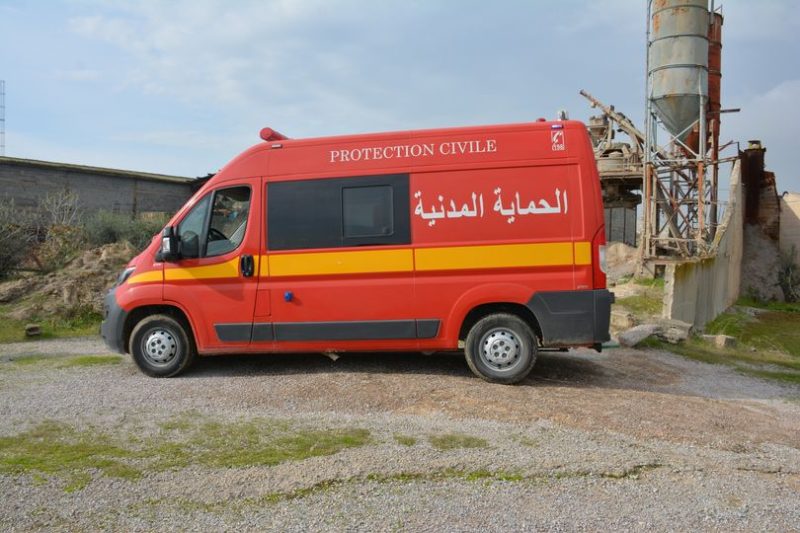 مدنين.. 13 جريحا في اصطدام نقل ريفي بسيارة