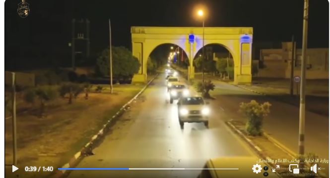 الداخلية تنشر فيديو لعملية نوعية لتفكيك شبكة تهريب مخدرات