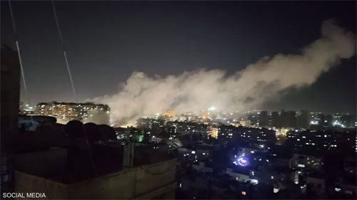 قتلى في غارة إسرائيلية على دمشق