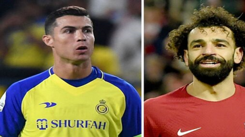 كريستيانو رونالدو ومحمد صلاح