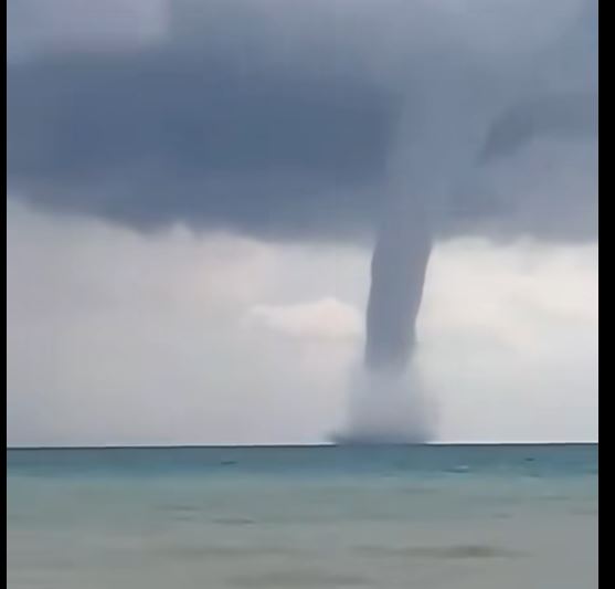 شاهد/ شاهقة مائية بسواحل نابل