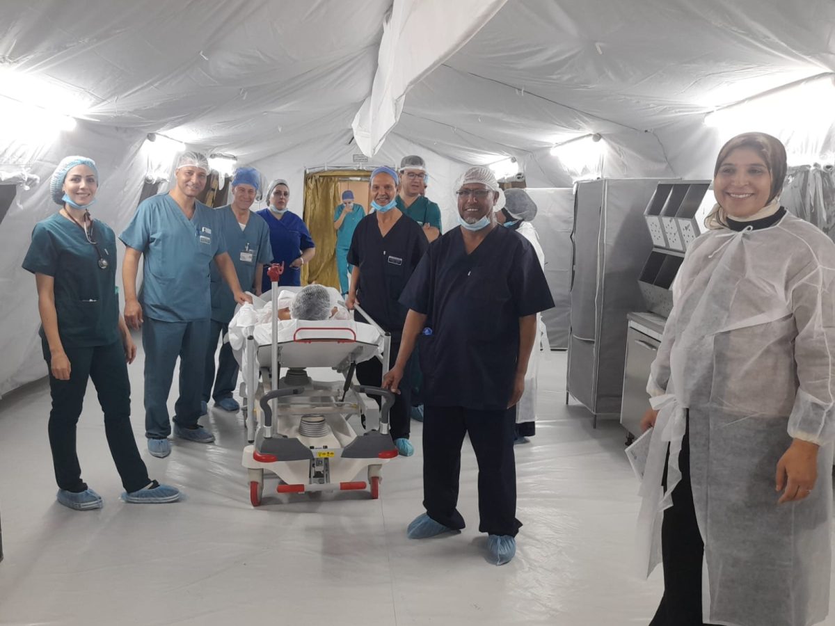 مستشفى بئر علي بن خليفة/ نجاح أول عملية (صور)