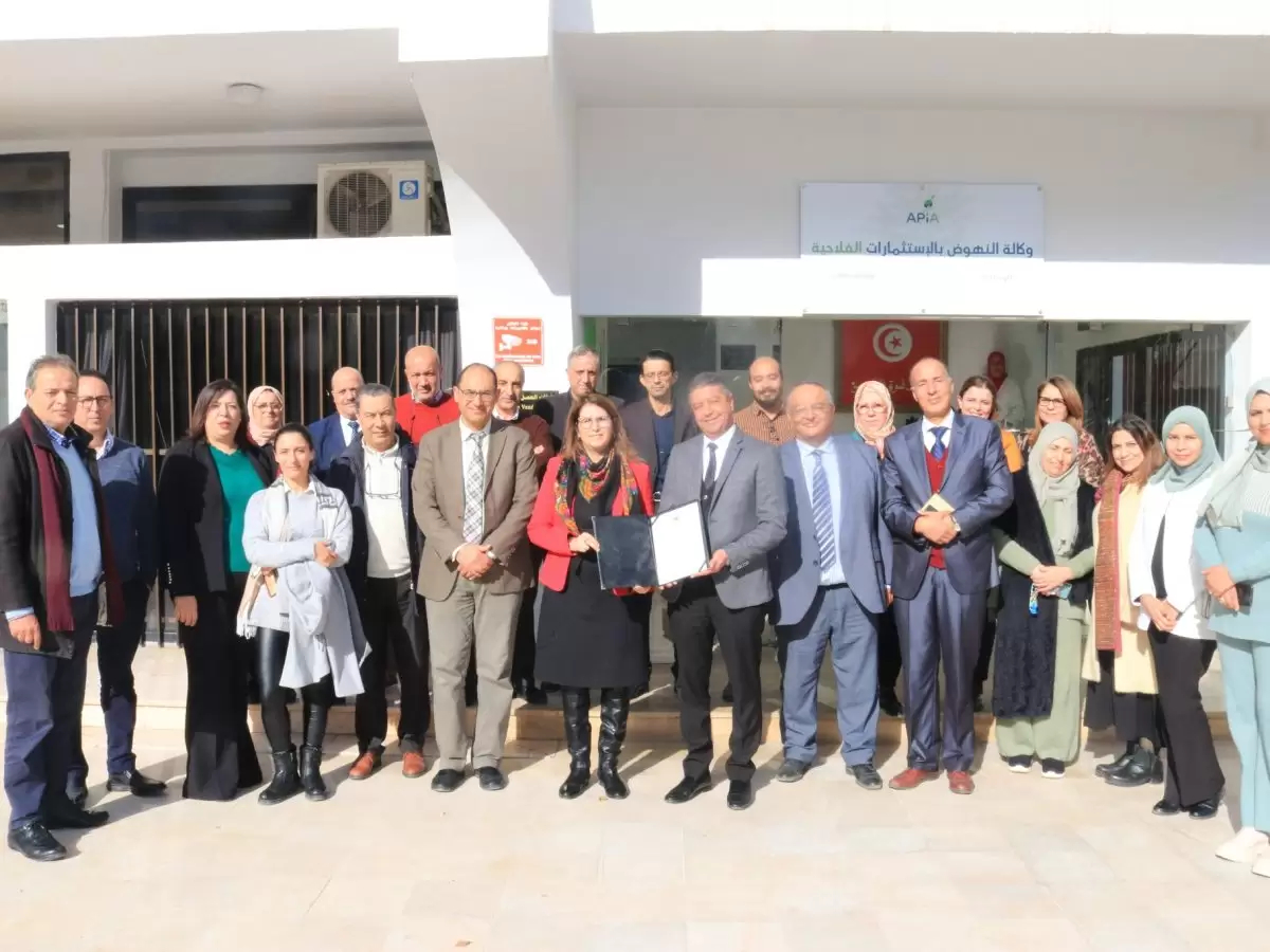 وكالة النهوض بالإستثمارات الفلاحية تحصل على علامة “مرحبا” وكالة النهوض بالإستثمارات الفلاحية تحصل على علامة “مرحبا”