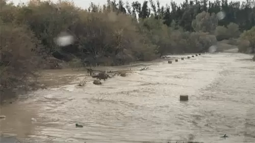 ارتفاع منسوب الأودية وتعطل حركة المرور بهذه الولاية