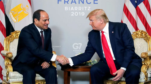 فحوى مهاتفة السيسي لترامب