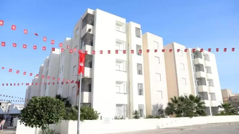 تسليم مساكن اجتماعية