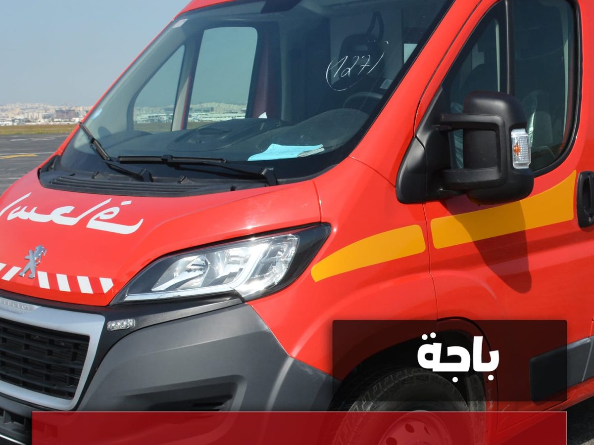 باجة/ 10 جرحى في اصطدام “لواج” بسيارة