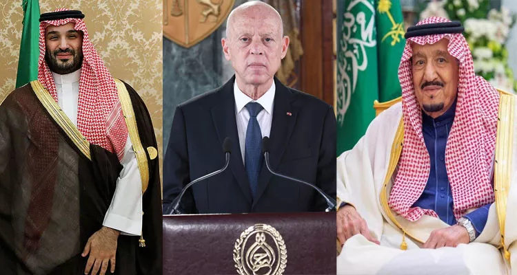 العاهل السعودي وولي عهده يهنئان سعيّد بعيد الاستقلال