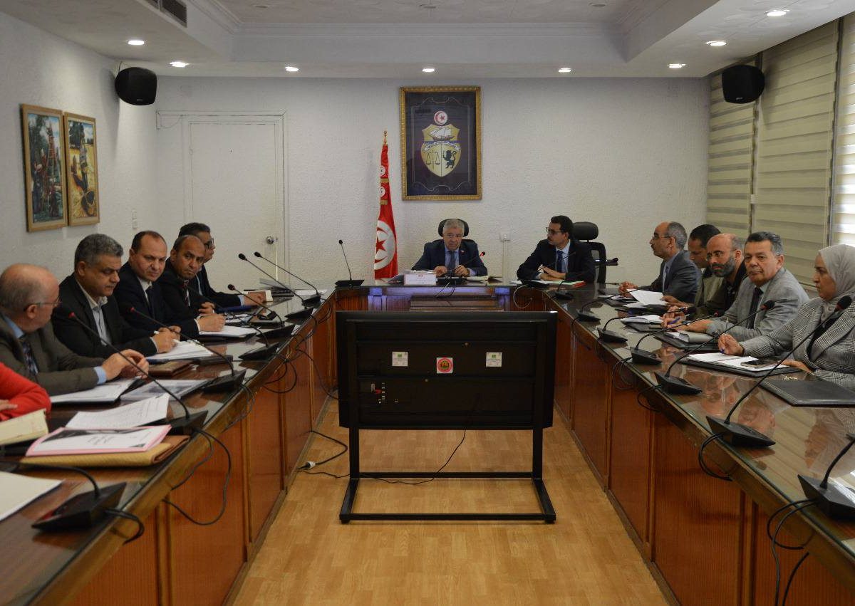 جلسة عمل حول تقدم أشغال صيانة شبكات “الصوناد”