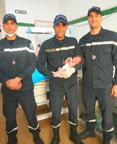 قابس.. الحماية تساعد إمرأة على الولادة
